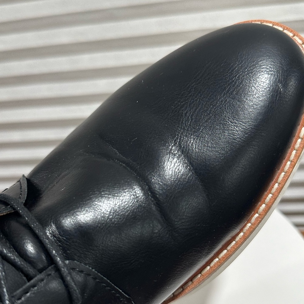 👞MADDEN👞 Lace Up Chukka Dress Boot Black Size: 9 - Picture 9 of 13